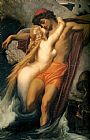 Lord Frederick Leighton The Fisherman and the Syren painting